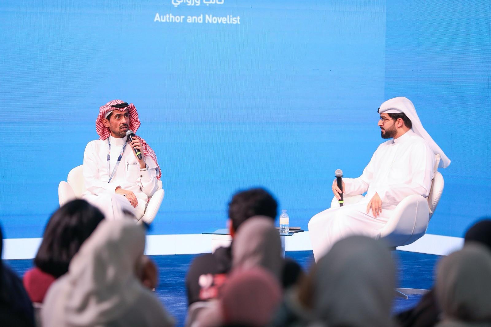 في معرض أبوظبي الدولي للكتاب 2025  أسامة المسلم: القصص فسحة حياة ولا خوف من الذكاء الاصطناعي 